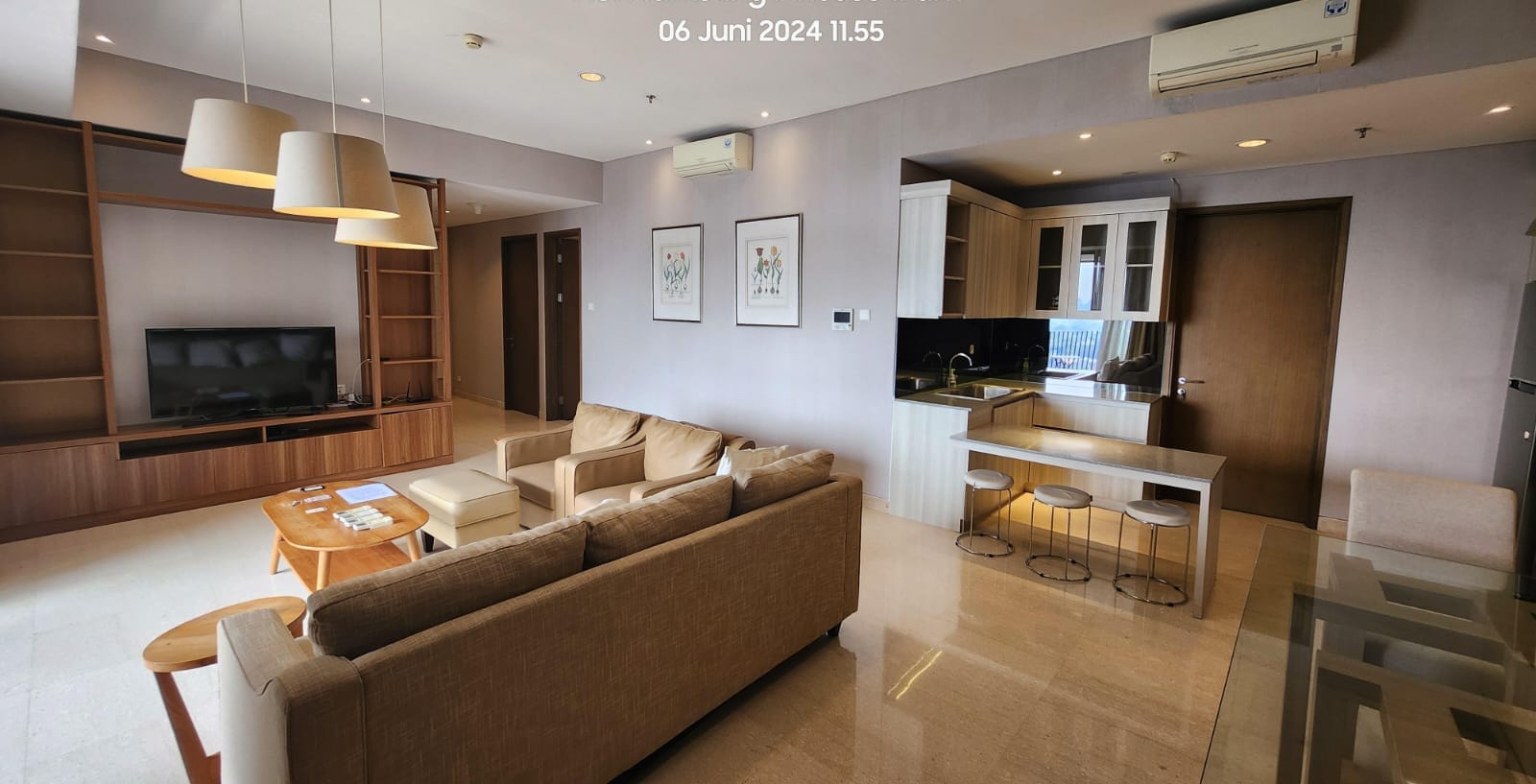 Apartemen 3 Kamar Tidur Mewah di 1Park Residences Kebayoran Baru