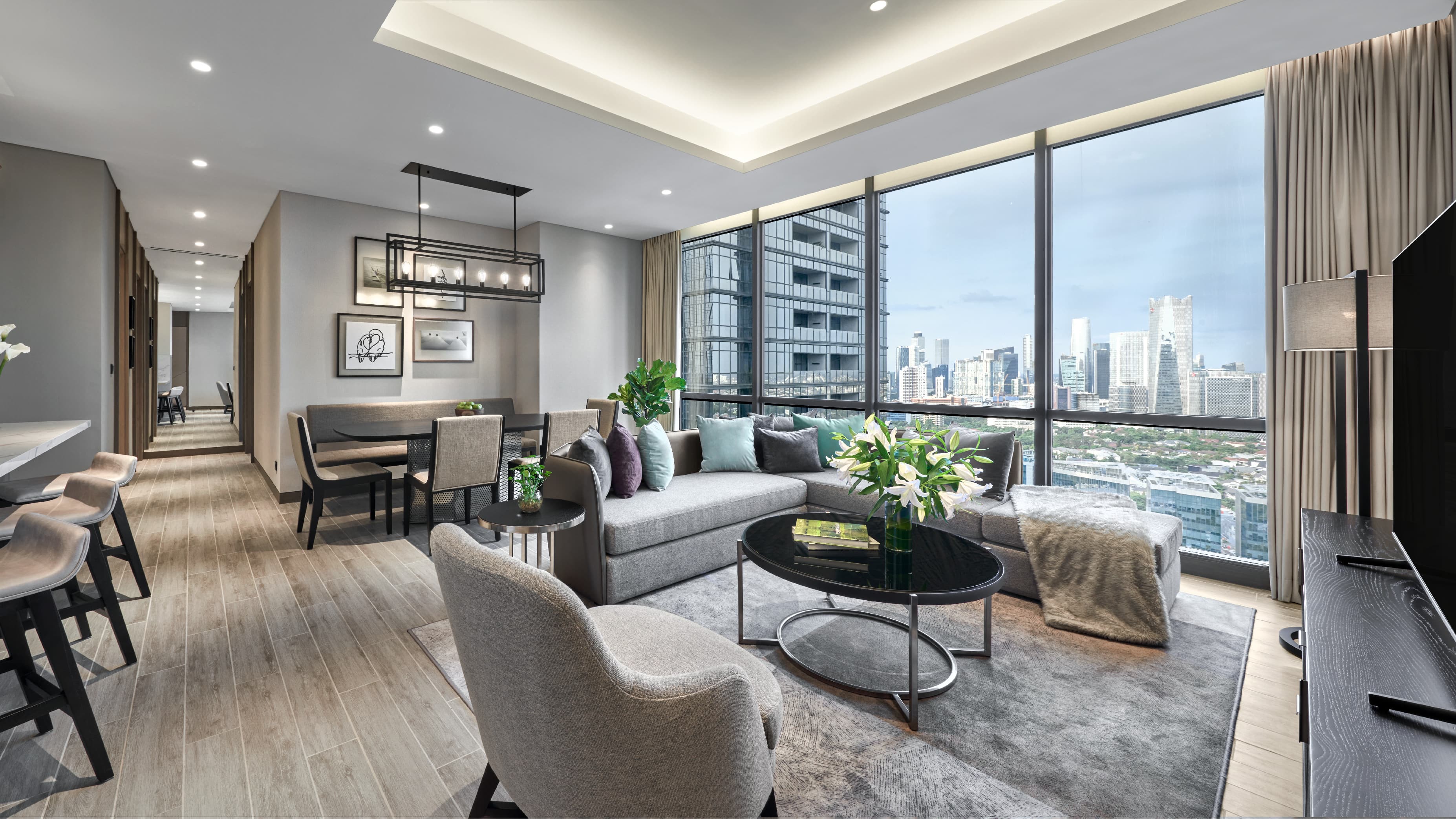 Unit 3 bedroom District 8 apartemen premium SCBD